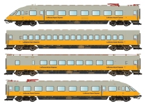L.S. Models LS16506S - H0 - 4-tlg. Triebzug ET 403 Lufthansa Airport Express, DB, Ep. IVb - AC-Sound